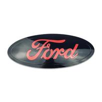Automobilio lipdukas 23,5 cm lydinio automobilio priekinio variklio dangčio emblema Ford Explorer Edge Everest Ranger/T8 F150 po 2019 m. Transit Tourneo 16-22 Ba