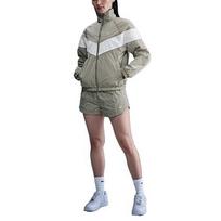 Nike Windrunner Moteriškas laisvas UV apsaugos austas striukė su užtrauktuku FV6305-320 L ruda