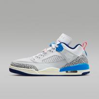 Jordan Spizike Low White Blue Void 47.5 gray