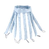 Eight Claw Design Heatless Curler Woman Heatless Curls Overnight Gift For Moms Teenage Girls Sisters Short hair style mėlyna