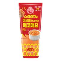 Otoki Sriracha Mayo Korean Spicy Mayonnaise Sauce Creamy Dipping Sauce 210g 1ea/2ea 1ea red