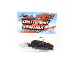Zman Chatterbait Mini Max skęstantis masalas 3/8 uncijos juodai mėlynas (8866)