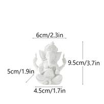 Southeast Asian Elephant Head God of Wealth Ornaments Thai Zen Indian Elephant God Home Desktop Craft Decorations