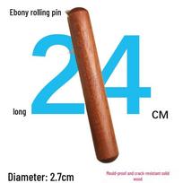 Naujoko specialus pasiūlymas: Vengės medienos kočėlas koldūnų tešlai - 0,01 Nemokamas pristatymas Wenge Wood Rolling Pin - 24*2.7cm - 1 piece