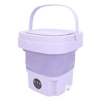 11L Portable Washing Machine Automatic Soft Spin Dry Portable Deep Cleaning Washing Machine for Apartment Dorm Hotel EU