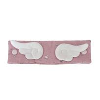 Wing Star Fabric Data Cable Organizer - Portable Charging Cable & Headphone Wire Winding Storage Buckle for Travel