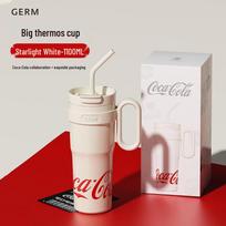 Gemike Coca-Cola Co-branded 1100ml Insulated Straw Cup