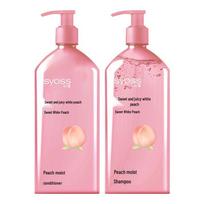 Syoss White Peach Scent Silicone-Free Shampoo & Conditioner Set