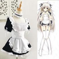 Anime Cosplay Kostiumas Moteriškas Padavėjos Apranga Anime Yosuga No Sora Mini Suknelė Lolita Suknelės Kavinės Kostiumas Cosplay Kostiumas Vaidmenų Žaidimo Šventė Sceniniai Drabužiai s balta