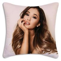 Dainininko For Arianas G-Grande Pagalvių užvalkalai Animacinis Sofa Dekoratyvinis Namų Dvipusis Spausdinimas Trumpas Pliušas Mielas Pagalvės užvalkalas 30cmx30cm