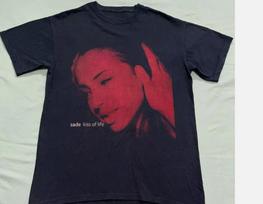 Sade Kiss Of Life Basic T shirt Retro style 100% cotton tee Unisex T-Shirt XXXXL