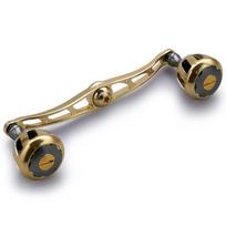 HEIGHTEN Reel Handle with 32mm Compatible with and Abu Garcia Baitcasting Wheel Series 130/120mm Knob, Shimano, Daiwa, Reels, (Gold) (HT10007) auksas