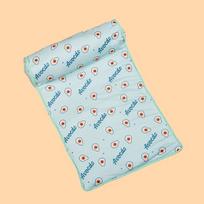 Summer Dog Cooling Mat Pet Ice Pads Cat Breathable Blanket Cat Washable Sofa Breathable Pet Dog Bed Small Animal Cold Bed 80x60cm žalia