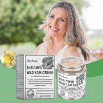 Enriched Wild Yam Cream, Hydrating Moisturising Anti-wrinkle Wild Yam Cream For Menopausal Women