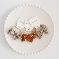 Retro mažyčių mergaičių plaukų juostos rinkinys su elastine plaukų virvele, 6 vnt. europietiško stiliaus puikūs ir saldūs princesės plaukų aksesuarai