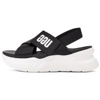 UGG La Breeze Storas Padas Sportiniai Basutės Moteriškos Basutės Juoda Balta 1117354-BWHT 40 black