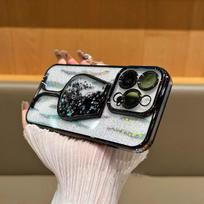 Creative and Personalized Phone Case, Suitable for IPhone16 Protective Case, Apple 15promax, Three-dimensional Flowing Sand 14plus iPhone16 juoda