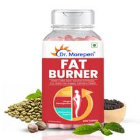 DR. MOREPEN Fat Burner Tablets 60 Pack | Natural Weight Loss Supplement With Garcinia, Green Tea & L-Carnitine