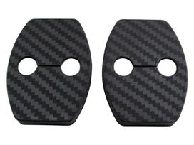 BRIGHTZ GR Yaris MXPA12 GXPA16 Carbon Style Door Striker Cover [STRIKER-001-2PC] 12 16 10 GR Yaris