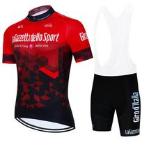 2026 Men's Tour De Giro D'ITALIA Cycling Jersey Set Short Sleeve Mountain Uniform Ropa Ciclismo Cycling Maillot Cycling Clothing Suit S