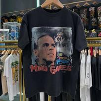 1996 Hbk Mind Games 'Wwf In Your House' Retas išskalbtas juodas marškinėlis Vyriškas Dydis L Unisex Marškinėlis XL