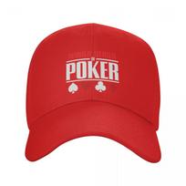 Individualus Madingas Unisex Pasaulio Pokerio Serijos Beisbolo Kepuraitė Suaugusiems Reguliuojama Tėčio Kepuraitė Moterims Unisex Apsauga Nuo Saulės Snapback Kepuraitės Adjustable Cap