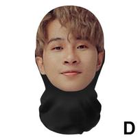 New 3D Printed Full Face Mask Elastic Mesh For Unisex Cosplay Headwear Party Simulation Balaclava Hat Headgear Breathable Prop