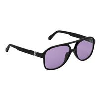 Louis Vuitton Lv Logo Acetate Pilot Sunglasses Men sunglasses Black Z3271U F,Black