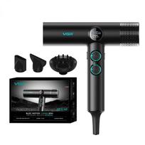 VGR V-401 Hot Sale Leafless Hair Dryer Professional Hair Care Blow Dryer Brushless Motor 110000 RPM Suitable for Home Salons with LED Digital Display EU juoda