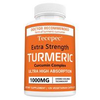 Bioenhanced Turmeric Complex Dietary Supplement, Ultra High Absorption, 120 Capsules 120 Capsules
