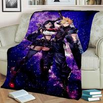 3D Final Fantasy Game Gamer FF14 HD antklodė, minkšta antklodė namų miegamojo lovai sofai iškylai Kelionių biuro užvalkalas vaikams 130x150cm