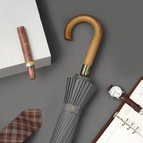 Large 24K Rain Umbrella Men Windproof Wood Long Handle Business Umbrella for Man Resistant Japanese Style Big Umbrella Outdoor