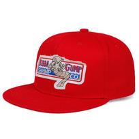 Madingas siuvinėtas kostiumas Cosplay skrybėlė Vyrams ir Moterims Hip Hop kepurės Plokščias viršus Snapback kepurė Dizainerio skrybėlė Skrybėlės nuo saulės raudona