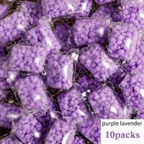 20/10pc Laundry Fragrance Beads Granule Water Soluble Softener Pods Laundry Scent Booster Aroma Boosting Clothes Aromatherapy purple 10pieces