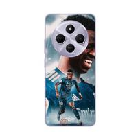 Coque - Maniacase - Xiaomi Redmi 14C - Vinicius JR Real Madrid - Souple - Bleu mėlyna