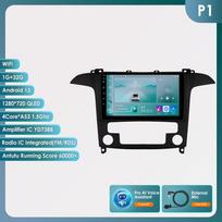 Ossuret Carplay 4G Android 13 Automobilio radijas Ford S-Max 2007 - 2015 Automatinis oro kondicionierius Multimedia Vaizdo grotuvas GPS 2din Autoradio Išmanusis ekranas Bluetooth RDS P1 4Core 1G 32G AI