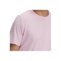 Under Armour Launch Elite Iso-Chill Vienspalvis Kvėpuojantis Patogus Švelnus Odai Draugiškas Madingas Trumpomis Rankovėmis Marškinėliai Vyriški Viršutiniai Drabužiai Rožinis 1389802-647 XL