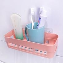 Bathroom wall-mounted rack No punching, no trace suction wall, toiletries storage rack, toilet, toilet storage rack 1