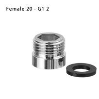 Naudingas metalinis aeratoriaus adapteris Vandens taupymo adapteris Maišytuvo aeratoriaus jungtis Virtuvinio maišytuvo išorinis sriegis