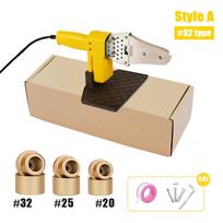 600/800/1000W vamzdžių suvirinimo aparatas Vamzdžių lituoklis Plastiko suvirinimo PB/PP/PE/PPR vamzdžių šildytuvas Karšto lydymo elektrinis įrankis