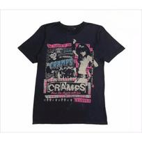 Retas vintažinis Hysteric Glamour The Cramps Unisex marškinėlis Gerbėjo dovana Grafinis trumpomis rankovėmis marškinėlis Unisex vyrams moterims Vasaros S