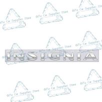Automobilio stiliaus metalinis ženklelis Emblema Raidės Logotipas Aukštos kokybės automobilio galinės bagažinės emblemos dekoratyvinis lipdukas Opel Vauxhall gray