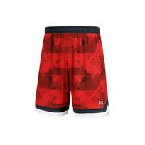 Under Armour Color Block Basketball Training Knit Shorts Unisex shorts Red 21500208-600 M