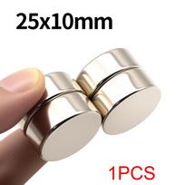25x10mm Super stiprus neodimio magnetas N35 NdFeB nuolatinis magnetinis imanes apvalus galingi magnetai šaldytuvas