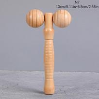 Wooden Massage Roller Portable Massage Tools For Face Neck Muscle Relax Head Foot Massager Stick Body Relaxation Beauty Health