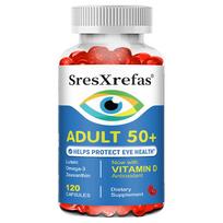 Omega-3 Dietary Supplement, With Vitamins, Zinc, Lutein, Zeaxanthin, 120 Capsules 120 Capsules