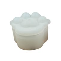 Tigers Paw Silicone Molds DIY Epoxy Resin Candlestick Molds Jewelry Storage Box Table Ornament Making Tool Easy to Clean L