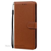 7/7 Pro/7T Pro dėklas Oneplus 7 Pro dėklui Piniginė Odinis viršelis Oneplus 7T dėklui Silikoninis viršelis Oneplus 7T Pro Funda Coque For Oneplus 7 ruda