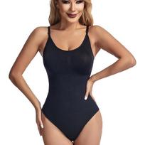 Shapewear Bodysuit Thong Plus Size Butt-Lifting Tummy-Control Women's Corset Strapless Seamless Backless S juoda