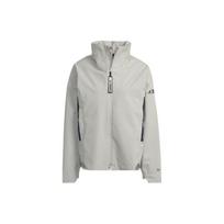 Adidas Terrex CW Myshelter RR Printed Zip-Up Hooded Jacket Women Outerwear Grey HG6024 S